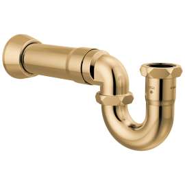 Brizo Other: 17-Gauge P-Trap with Flange, BT031121-PG