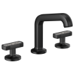 Brizo Kintsu(R): Widespread Lavatory Knob Handles with Custom Inlay, HI5306-BL
