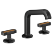 Brizo Kintsu(R): Widespread Lavatory Handle Kit with Wood Insert, HI5306-BLWD