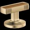 Brizo Kintsu(R): Widespread Lavatory Knob with Wood Inlay Handle Kit, HI5306-GLWD