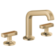 Brizo Kintsu(R): Widespread Lavatory Knob with Wood Inlay Handle Kit, HI5306-GLWD