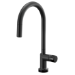 Brizo Odin(R): Kitchen Faucet Black Crystal Knob Handle Kit, HKK175-BLBC