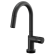 Brizo Odin(R): Kitchen Faucet Black Crystal Knob Handle Kit, HKK175-BLBC