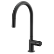 Brizo Odin(R): Kitchen Faucet Black Crystal Knob Handle Kit, HKK175-BLBC