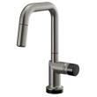 Brizo Odin(R): Kitchen Faucet Black Crystal Knob Handle Kit, HKK175-SLBC