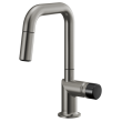 Brizo Odin(R): Kitchen Faucet Black Crystal Knob Handle Kit, HKK175-SLBC