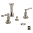 Brizo Rook(R): Widespread Lavatory and Bidet Lever Handle Kit, HL5360-NK