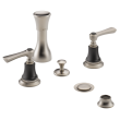 Brizo Rook(R): Widespread Lavatory and Bidet Lever Handle Kit, HL5360-NKBL
