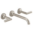 Brizo Odin(R): Wall Mount Lavatory Lever Handles, HL5875-BN