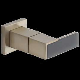 Brizo Siderna(R): Wall Mount Lavatory Solar Gray Glass Lever Handle Kit, HL5882-BN