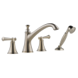 Brizo Baliza(R): Roman Tub Lever Handle Kit (Pair), HL605-BN