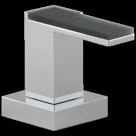 Brizo Siderna(R): Roman Tub Faucet Solar Gray Glass Lever Handle Kit, HL682-PC