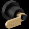 Brizo Litze(R): Two-Handle Wall Mount Tub Filler Handle Kit - Industrial Lever, HL70434-BLGL