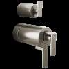 Brizo Frank Lloyd Wright(R): TempAssure(R) Thermostatic Valve with Integrated Diverter Trim Gap Lever Handle Kit, HL7599-NK