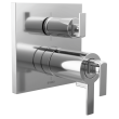 Brizo Frank Lloyd Wright(R): TempAssure(R) Thermostatic Valve with Integrated Diverter Trim Gap Lever Handle Kit, HL7599-PC