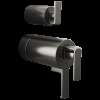 Brizo Frank Lloyd Wright(R): TempAssure(R) Thermostatic Valve with Integrated Diverter Trim Gap Lever Handle Kit, HL7599-SL