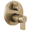Brizo Litze(R): Pressure Balance Valve with Integrated Diverter Trim Lever Handle Kit, HL75P32-GL