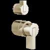 Brizo Litze(R): Pressure Balance Valve with Integrated Diverter Trim Lever Handle Kit, HL75P32-PN