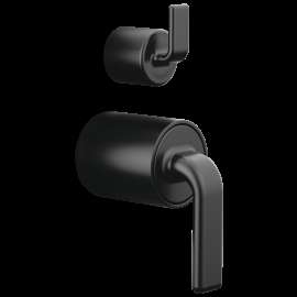 Brizo Allaria(R): Pressure Balance Valve with Integrated Diverter Trim Twist Lever Handle Kit, HL75P67-BL