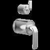 Brizo Allaria(R): Pressure Balance Valve with Integrated Diverter Trim Twist Lever Handle Kit, HL75P67-PC