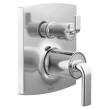Brizo Allaria(R): Pressure Balance Valve with Integrated Diverter Trim Twist Lever Handle Kit, HL75P67-PC