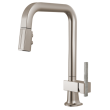 Brizo Frank Lloyd Wright(R): Pull-Down Kitchen Faucet Offset Concrete Lever Handle Kit, HLK023-SSCR