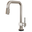 Brizo Frank Lloyd Wright(R): Pull-Down Kitchen Faucet Offset Concrete Lever Handle Kit, HLK023-SSCR