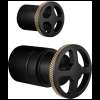 Brizo Litze(R): Pressure Balance Valve With Diverter Trim Handle Kit - Wheel, HW75P32-BLGL