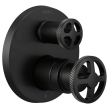 Brizo Litze(R): Pressure Balance Valve With Diverter Trim Handle Kit - Wheel, HW75P32-BLSL