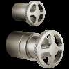 Brizo Litze(R): Pressure Balance Valve with Integrated Diverter Trim Wheel Handle Kit, HW75P32-NK