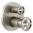 Brizo Litze(R): Pressure Balance Valve with Integrated Diverter Trim Wheel Handle Kit, HW75P32-NK