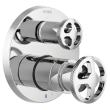 Brizo Litze(R): Pressure Balance Valve with Integrated Diverter Trim Wheel Handle Kit, HW75P32-PC
