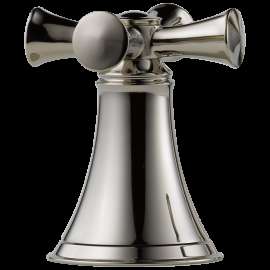 Brizo Baliza(R): Roman Tub Cross Handle Kit (Pair), HX605-PN
