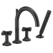 Brizo Jason Wu for Brizo(TM): Roman Tub Cross Handles, HX675-BL