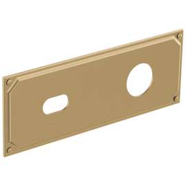 Brizo Invari(R): Wallmount Lavatory Escutcheon Plate, RP100323GL