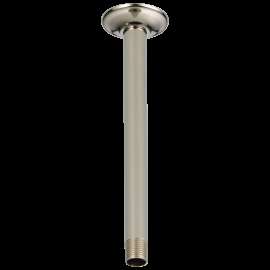 Brizo Essential(TM) Shower: 10" Ceiling Mount Shower Arm And Round Flange, RP48986BN