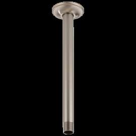 Brizo Essential(TM) Shower: 10" Ceiling Mount Shower Arm And Round Flange, RP48986NK