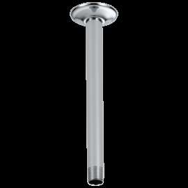 Brizo Essential(TM) Shower: 10" Ceiling Mount Shower Arm And Round Flange, RP48986PC