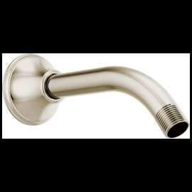 Brizo Essential(TM) Shower: 7" Classic Wall Mount Shower Arm And Flange, RP62929PN