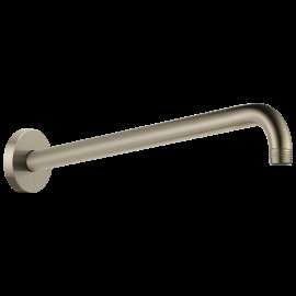 Brizo Essential(TM) Shower: 16" Linear Round Wall Mount Shower Arm And Flange, RP71648BN