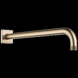 Brizo Essential(TM) Shower: 16" Linear Square Wall Mount Shower Arm And Flange, RP71650GL