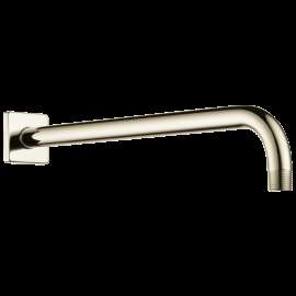 Brizo Essential(TM) Shower: 16" Linear Square Wall Mount Shower Arm And Flange, RP71650PN