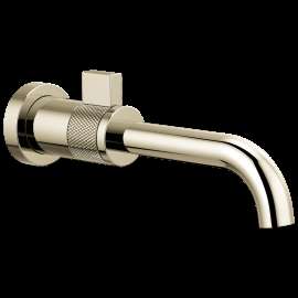 Brizo Litze(R): Single-Handle Wall Mount Lavatory Faucet 1.2 GPM, T65735LF-PN-ECO