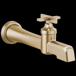 Brizo Levoir(TM): Single-Handle Wall Mount Lavatory Faucet 1.2 GPM, T65798LF-GL-ECO