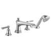 Brizo Rook(R): Roman Tub Faucet with Handshower - Less Handles, T67460-PCLHP