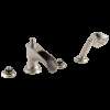 Brizo Rook(R): Roman Tub Trim with Hand Shower - Less Handles, T67461-NKLHP
