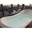 Brizo Rook(R): Roman Tub Trim with Hand Shower - Less Handles, T67461-PCLHP