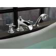 Brizo Rook(R): Roman Tub Trim with Hand Shower - Less Handles, T67461-PCLHP