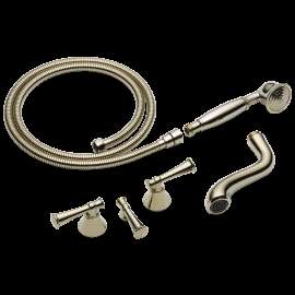 Brizo Baliza(R): Two-Handle Tub Filler Trim Kit, T70305-PN