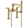 Brizo Kintsu(R): Two-Handle Tub Filler Trim Kit With Lever Handles, T70306-GL